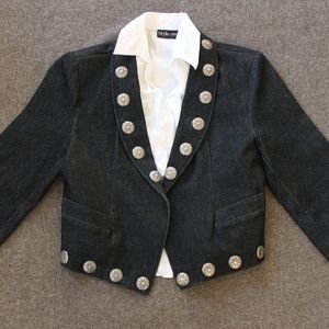 Western Jacket with Conchos